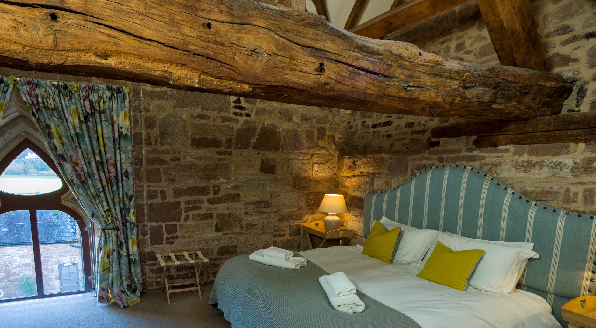 Flanesford Priory, self catering accommodation in converted priory in the Forest of Dean, near Ross on Wye, Flanesford Priory